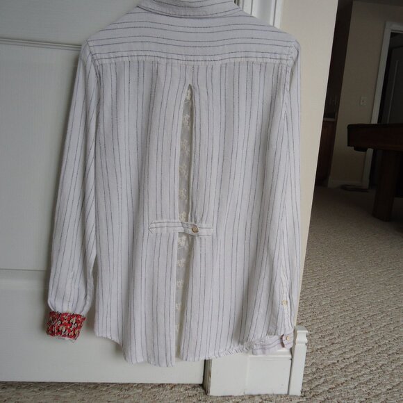 Anthropologie Isabella Sinclair Top M Lace - Picture 4 of 9